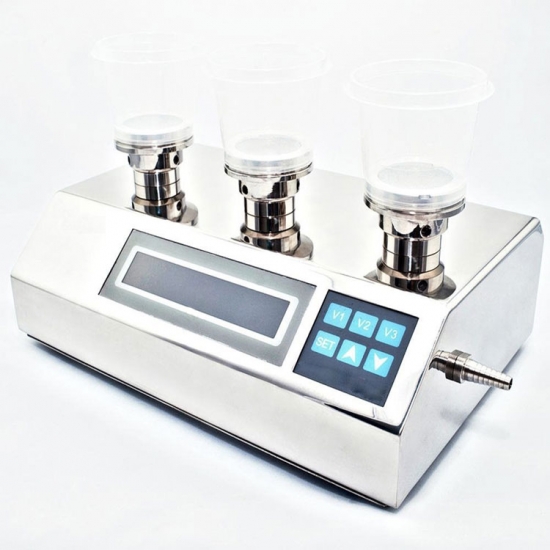 Sistema de filtrado de límite microbiano de laboratorio.